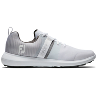 FootJoy Flex Shoes,  Male,  8,  White/grey,  Regular