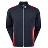 FootJoy HydroLite V2 Rain Jacket,  Male,  Navy/Red,  Large