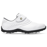 FootJoy Ladies ARC LP Velco Shoes,  Female,  8,  White velcro,  Wide
