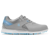 FootJoy Ladies Pro SL Shoes,  Female,  5,  Grey/lt blue,  Wide