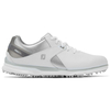 FootJoy Ladies Pro SL Shoes,  Female,  5,  White/silver/grey,  Wide