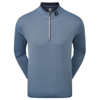 FootJoy Lightweight Microstripe Chill-Out Midlayer,  Male,  Large,  Navy/blue