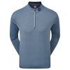 FootJoy Lightweight Microstripe Chill-Out Midlayer,  Male,  Xl,  Navy/blue