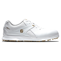FootJoy Pro SL Shoes 2020,  Male,  White/Gold,  9.5,  Regular