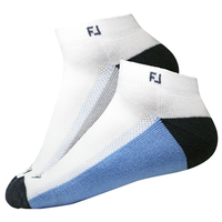 FootJoy ProDry Sport Socks 2 Pair Pack,  Male,  One size,  White