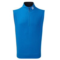 FootJoy Spun Poly 1/2 Zip Vest,  Male,  Medium,  Cobalt