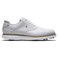 FootJoy Traditions Shoes,  Male,  9,  White,  Regular