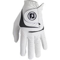 FootJoy WeatherSof Glove 2 Pack,  Male,  Left Hand,  Medium,  White