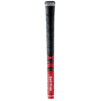 Golf Pride New Decade MultiCompound Standard Grip,  Male,  Standard,  Black red