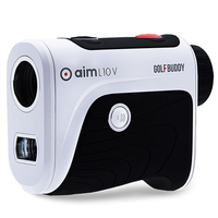 GolfBuddy Aim L10V Rangefinder,  Male,  Black/white