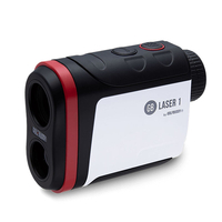 GolfBuddy Laser 1 Rangefinder,  Male,  Black/white/red