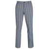 GOLFINO 4-Way Stretch Checked Trousers,  Male,  Blue,  48,  Regular