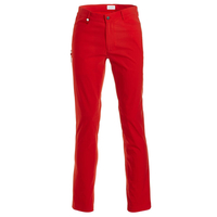 GOLFINO 5 Pocket Techno Stretch Trousers,  Male,  Long,  Red,  40