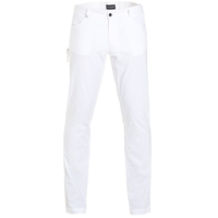 GOLFINO 5 Pocket Techno Stretch Trousers,  Male,  Long,  White,  40