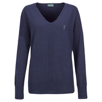 GOLFINO Alpine Ladies Pullover,  Female,  14,  Blue