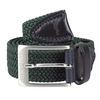 GOLFINO Braided Belt,  Male,  Green,  100 CM