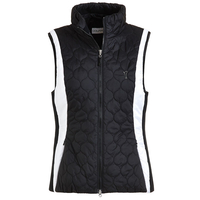 GOLFINO Bubble Ladies Gilet,  Female,  Black,  18