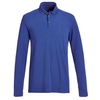 GOLFINO Buttoned Extra Dry LS Polo Shirt,  Male,  Xxl,  Blue