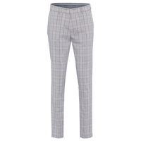 GOLFINO Checked Stretch Slim Trousers,  Male,  Grey,  40,  Long
