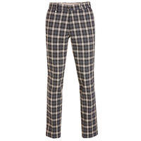 GOLFINO Checked Stretch Trousers,  Male,  Long,  Beige,  38
