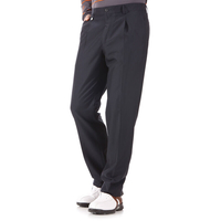 GOLFINO Classic Microfibre Pleated Trousers,  Male,  Long,  Blue,  58