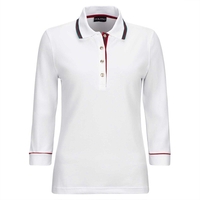 GOLFINO Club UV Ladies Polo Shirt,  Female,  12,  White