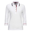 GOLFINO Club UV Ladies Polo Shirt,  Female,  16,  White