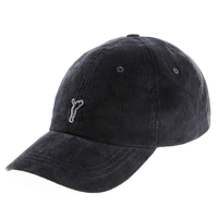 GOLFINO Corduroy Cap,  Male,  Black,  One Size