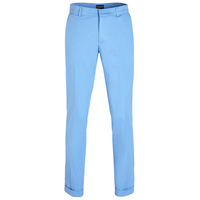 GOLFINO Cotton Stretch Slim Fit Trousers,  Male,  Regular,  Blue,  48