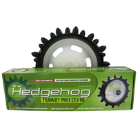 Hedgehog 12" Wheel Sleeve Kit,  Male,  Black,  12