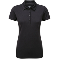 Palm Grove Ladies Classic Core Polo Shirt,  Female,  8,  Black