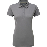 Palm Grove Ladies Classic Core Polo Shirt,  Female,  8,  Charcoal