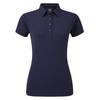 Palm Grove Ladies Classic Core Polo Shirt,  Female,  Peacoat,  10