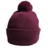 Palm Grove Ladies Knitted Beanie,  Female,  One size,  Amaranth