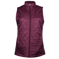 Palm Grove Ladies Quilted Gilet,  Female,  10,  Purple