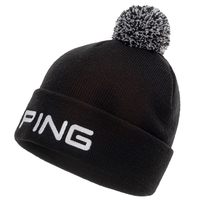 PING Classic Bobble Hat,  Male,  Black,  One Size