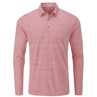 PING Corey Polo Shirt,  Male,  Small,  Cyber red