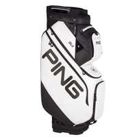 PING DLX Cart Bag,  Male,  White