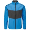 PING Downton Waterproof Jacket,  Male,  Large,  Brilliant blue/asphalt