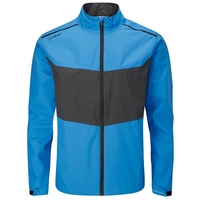 PING Downton Waterproof Jacket,  Male,  Large,  Brilliant blue/asphalt