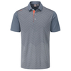 PING Etten Polo Shirt,  Male,  Large,  Greystone