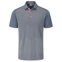 PING Etten Polo Shirt,  Male,  Xxl,  Greystone