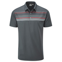 PING Forge Polo Shirt,  Male,  Large,  Asphalt