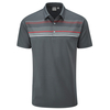 PING Forge Polo Shirt,  Male,  Small,  Asphalt