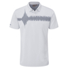 PING Frequency Polo Shirt,  Male,  Small,  Silver