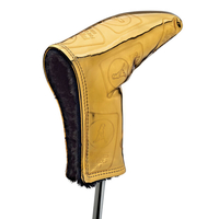 PING Gold Vault Blade Putter Cover,  Male,  Gold