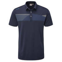 PING Holten Polo Shirt,  Male,  Medium,  Navy