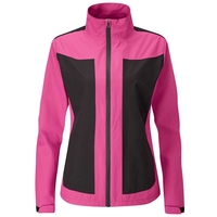 PING Juno Ladies Waterproof Jacket,  Female,  10,  Fuchsia/black