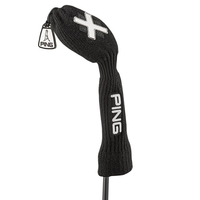 PING Knit Hybrid Head Cover,  Male,  Hybrid,  Black