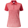 PING Ladies Dusk Gradient Polo Shirt,  Female,  Iron/Red,  14